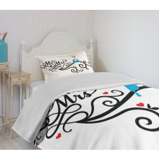 Mr. Mrs. Birds Branch Bedspread Set