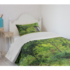 Cottage Forest Bedspread Set