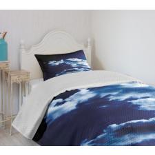 Sky Dramatic Clouds Bedspread Set