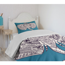 Ethnic Symbols Bedspread Set