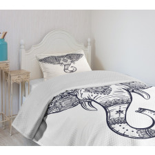 Paisley Animal Bedspread Set