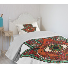 Vintage Boho Colorful Bedspread Set