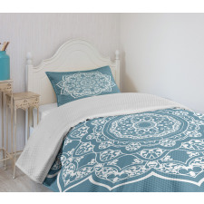 Lace Style Royal Round Bedspread Set