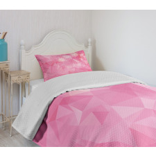 Mosaic Fractal Style Bedspread Set