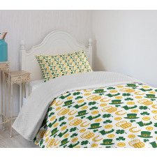 Happy St. Patrick's Day Bedspread Set