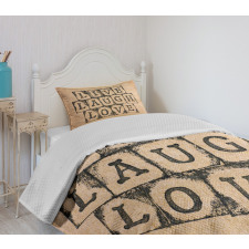 Grungy Vintage Bedspread Set