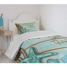 Summer Travel Bedspread Set