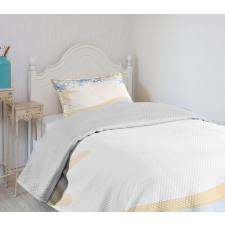 Wavy Ocean Life Bedspread Set