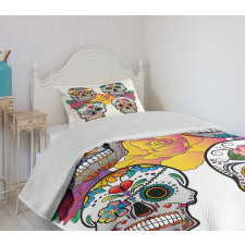 Rich Colors Ornate Bedspread Set