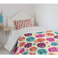 Hearts Flora Bedspread Set