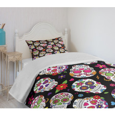 Mexico Themed Design Bedspread Set