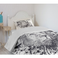 Reign of the Jungle Lion Bedspread Set
