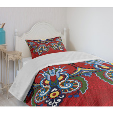 Ukranian Ethnic Bedspread Set