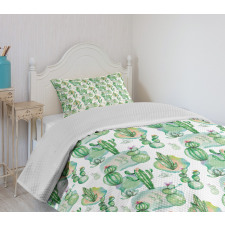 Mexican Hot Summer Art Bedspread Set