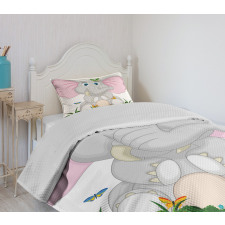 Garden Daisies Bedspread Set