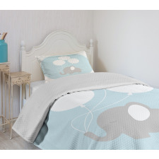 Balloons Baby Bedspread Set