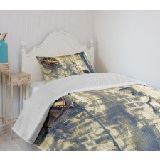 Wrecked Wall Bedspread Set