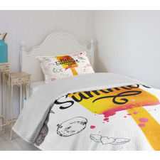 Hello Summer Bedspread Set