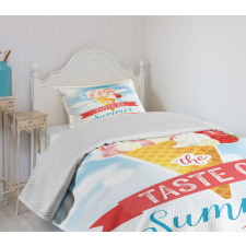 Summer Taste Bedspread Set