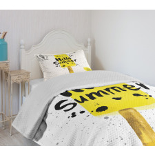 Lemon Flavor Bedspread Set