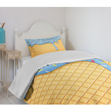 Waffle Bedspread Set