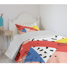 Modern Trippy Bedspread Set