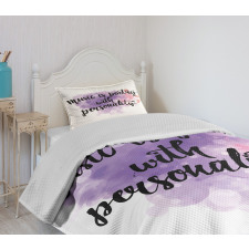 Music Hand Written Bedspread Set