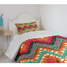 Zigzag Bedspread Set