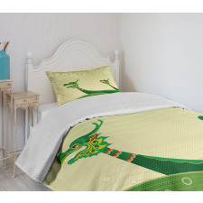 Tatsu Mythical Animal Bedspread Set