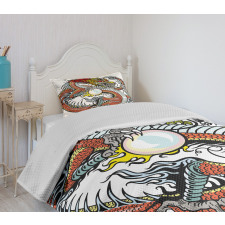 Chinese Zodiac Signs Bedspread Set