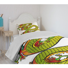 Retro Folk Myth Bedspread Set