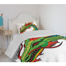 Monster Portrait Fantasy Bedspread Set