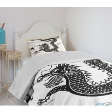 Traditional Chinese Sea Bedspread Set