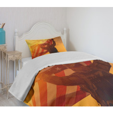 Victory Flag Bedspread Set