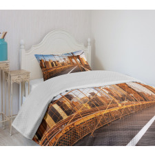 NYC Architecture Bedspread Set