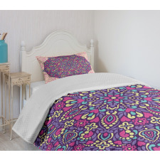 Floral Cosmos Bedspread Set