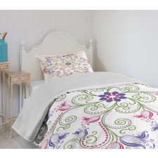 Classical Tulip Bedspread Set