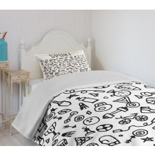 Sports Gym Bedspread Set