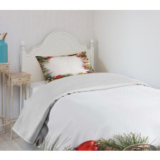 Dressed Xmas Tree Bedspread Set