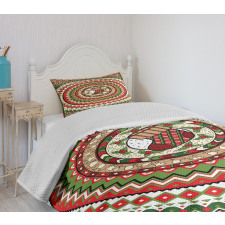 Circles Sock Bedspread Set