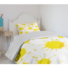 Random Splash Bedspread Set