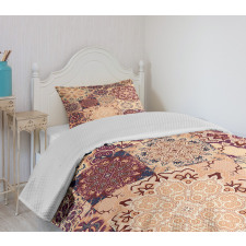 Antique Morroccan Art Bedspread Set