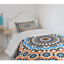 Moroccan Ceramic Tile Bedspread Set