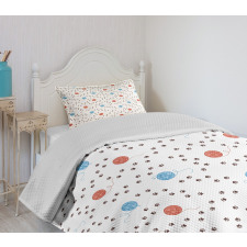 Animal Paws Yarn Threads Bedspread Set