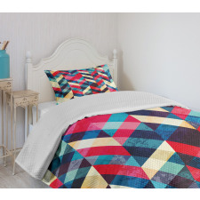 Downward Parallel Lines Bedspread Set