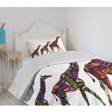 Giraffes Bedspread Set