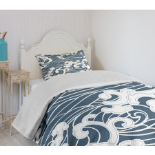 River Storm Retro Bedspread Set