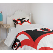 Japanese Drama Face Bedspread Set