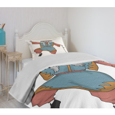 Costume Hat Bedspread Set