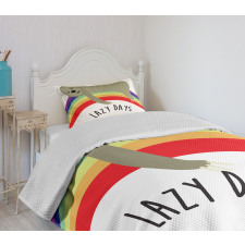 Lazy Days Carefree Sloth Bedspread Set